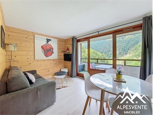 studio à la vente -   74430  SAINT JEAN D AULPS, surface 28 m2 vente studio - UBI482174132